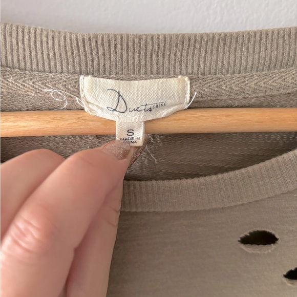 Distressed Cozy Sweater - Picture 3 of 4